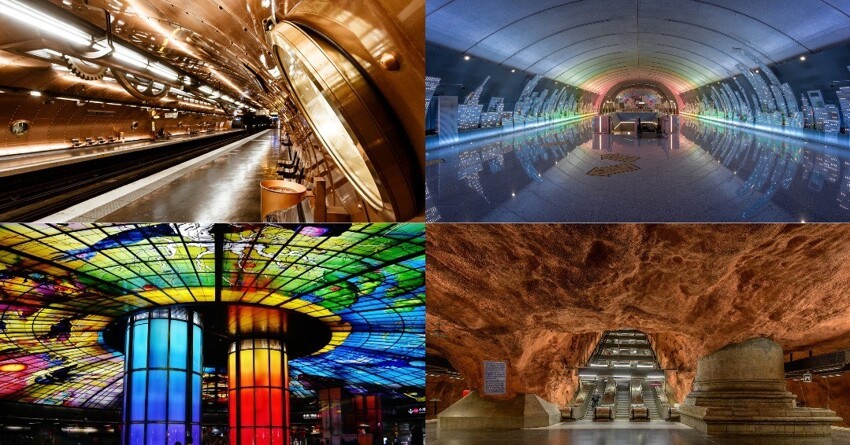 Если делать, то не скучно: удивительные станции метро из разных стран