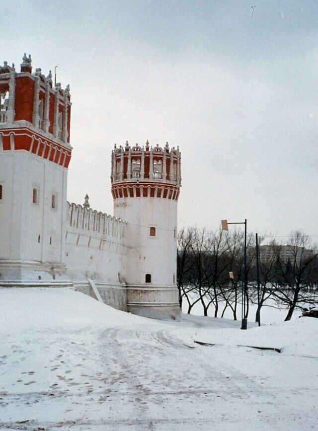 Москва, стены Новодевичьего монастыря 