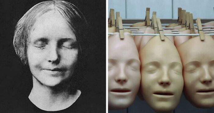 13. Лицо кукол, которых используют для обучения оказанию первой помощи, на самом деле принадлежало женщине, утонувшей в 19 веке