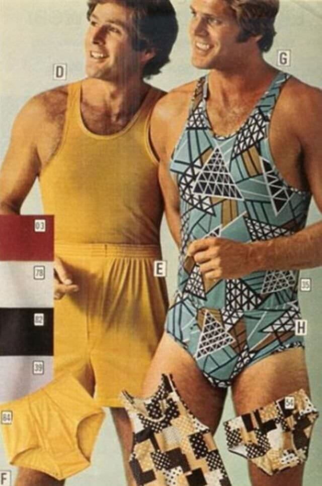 Беспощадная мужская мода 70-х годов