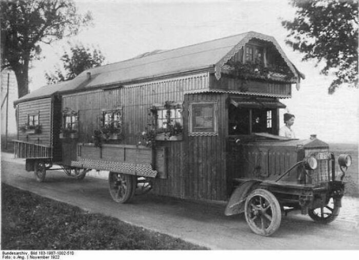 13. Дом на колесах, 1922 год
