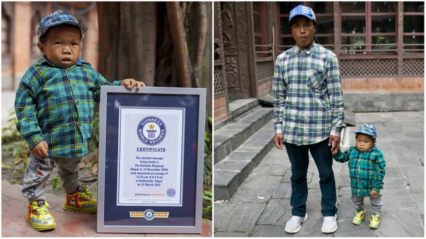 Юноша из Непала официально признан самым низкорослым в мире