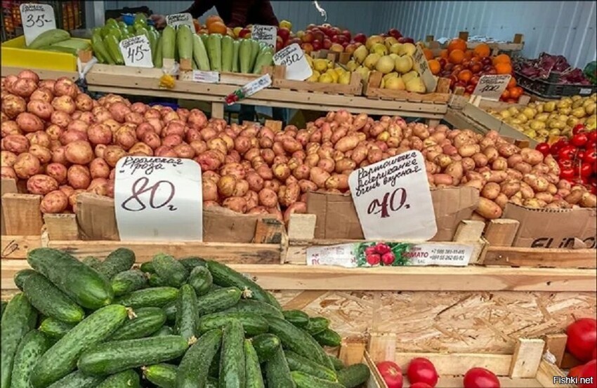 Фермеры из Херсонской области обвалили цены на овощи в Крыму