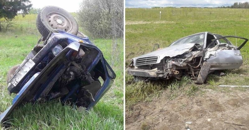 Авария дня. В Ивановской области в ДТП серьёзно пострадали два водителя
