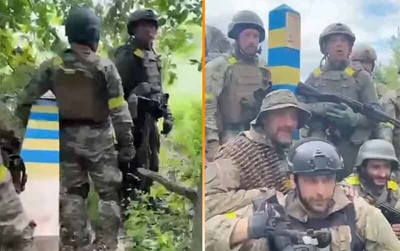 Помните украинский пограничный столб? Есть продолжение