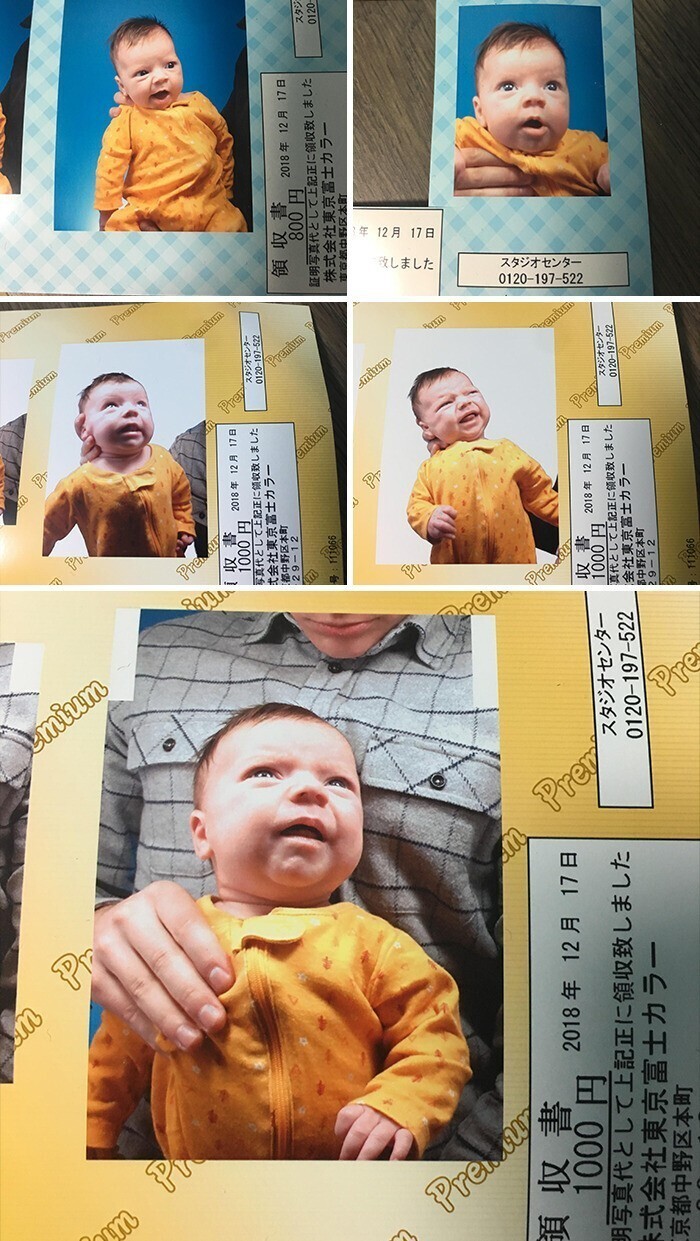 19. Попытка сфотографировать ребёнка на паспорт