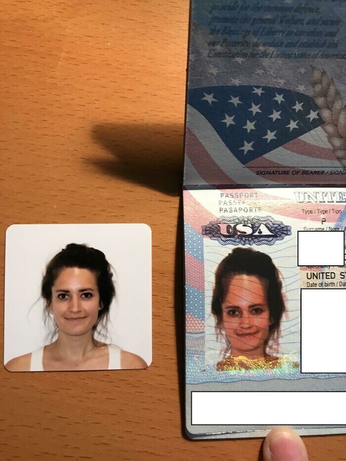 7. "Моей подруге сделали вот такой красивый паспорт"