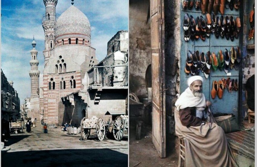 15 фото о том, каким был Египет сто лет назад: первые цветные снимки 1920-х годов