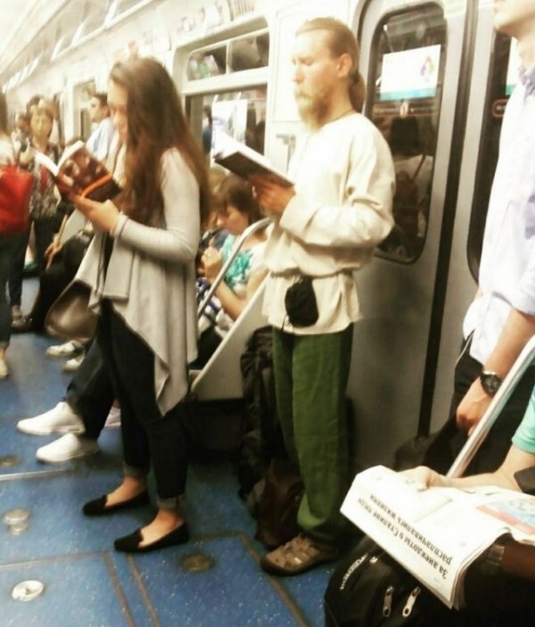 Староверы в метро