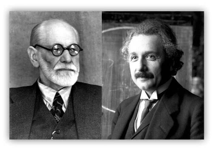 3. В 1931 году Альберт Эйнштейн отправил Зигмунду Фрейду письмо в попытке лучше понять психологические причины войны