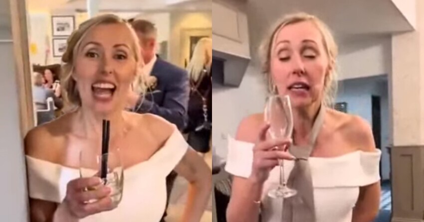 Наглядная разница: как выглядят люди на свадьбе после первого и последнего бокала спиртного