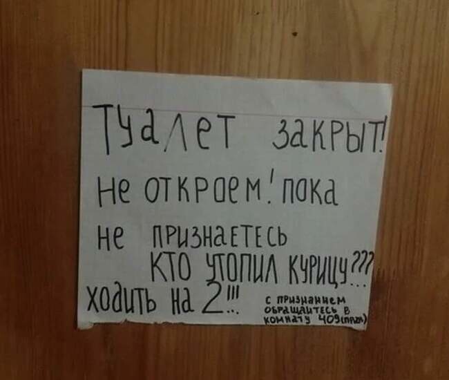 19 забавных объявлений, составители которых достигли особого мастерства