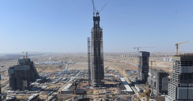 В Египте возводят высочайший небоскрёб континента – Iconic Tower