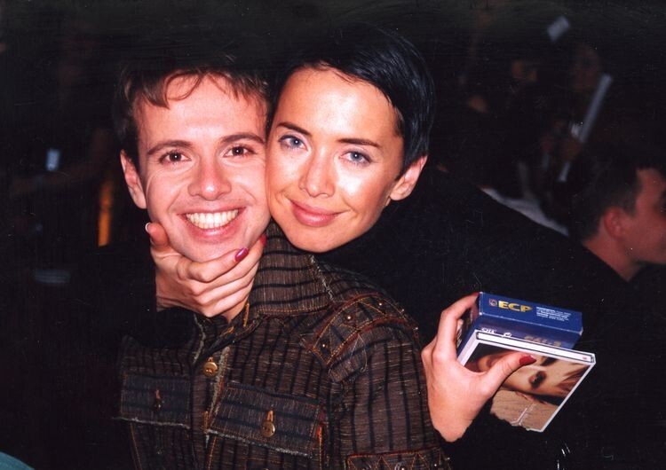 Андрей Губин и Жанна Фриске, конец 1990-х