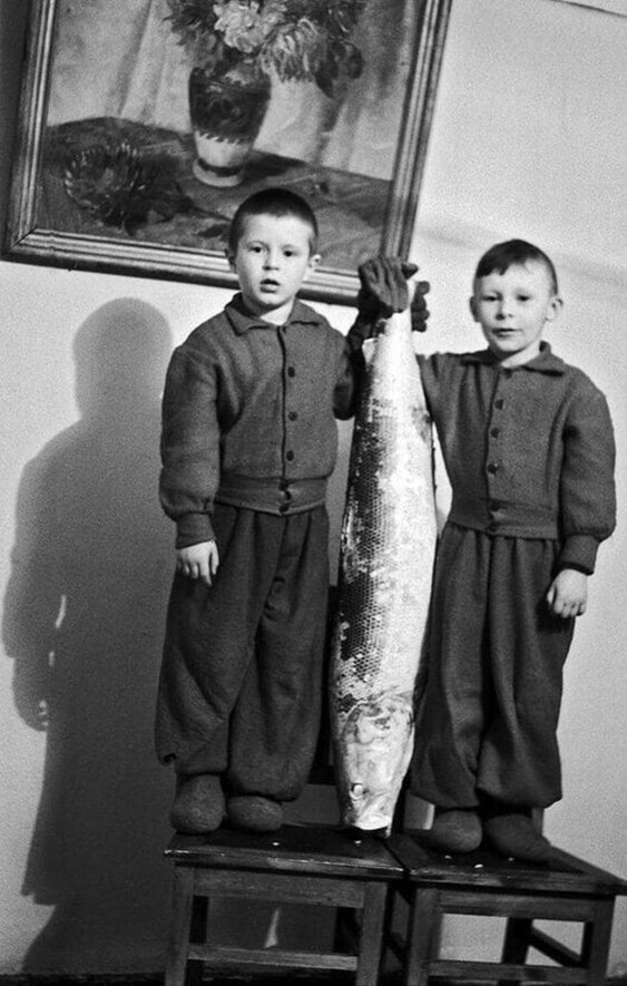 «Это не мы маленькие, это она большая» Григорий Сухарев, 1954 – 1956 год, Якутская АССР, Булунский улус, пгт. Тикси
