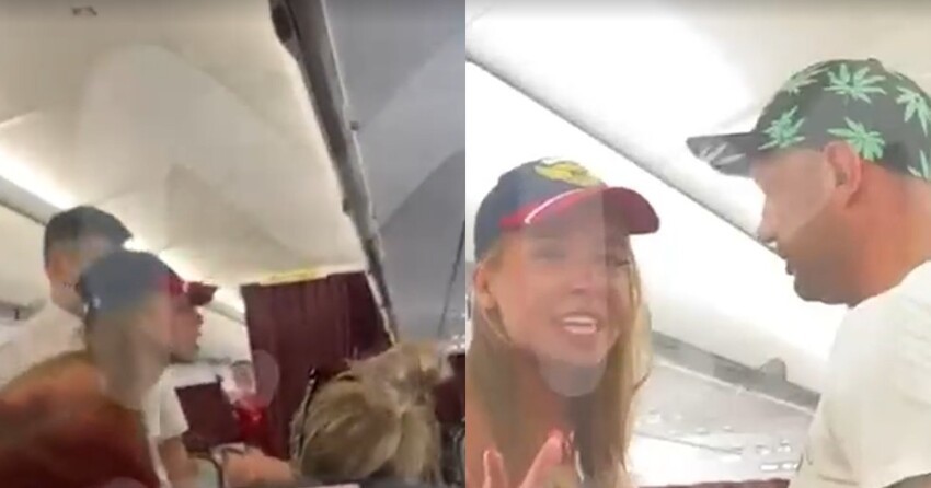 "Да она никакущая!": семейная пара авиадебоширов на час задержала вылет рейса в Сочи