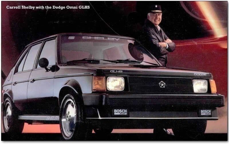 Dodge Omni Shelby GLH-S: самый крутой «горячий хэтчбек» от Кэрролла Шелби