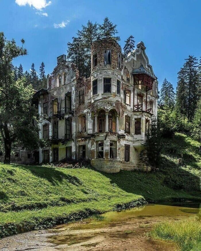 Заброшенный дом в Южном Тироле, Италия