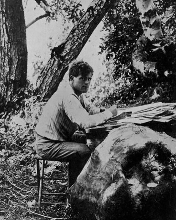 Джек Лондон за работой, 1910–е годы, Калифорния