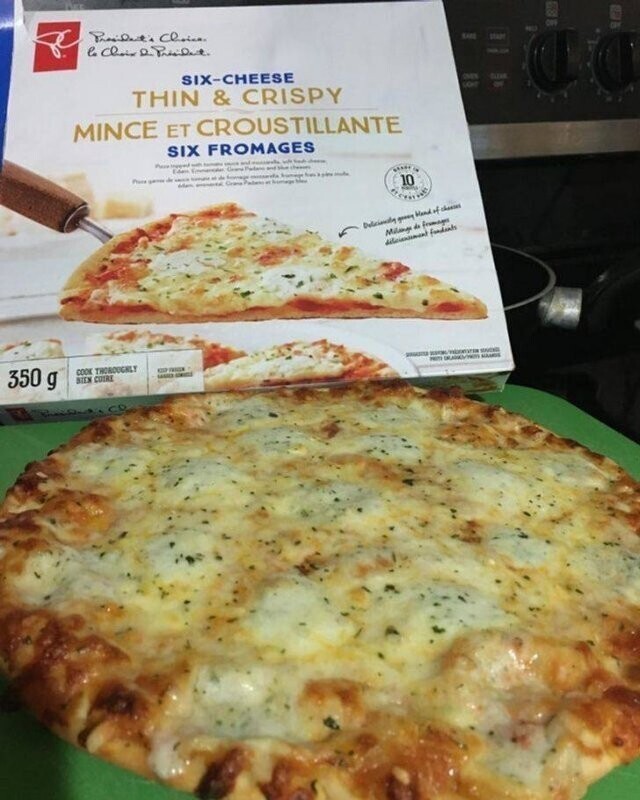 Упаковка с пиццей не обманула!