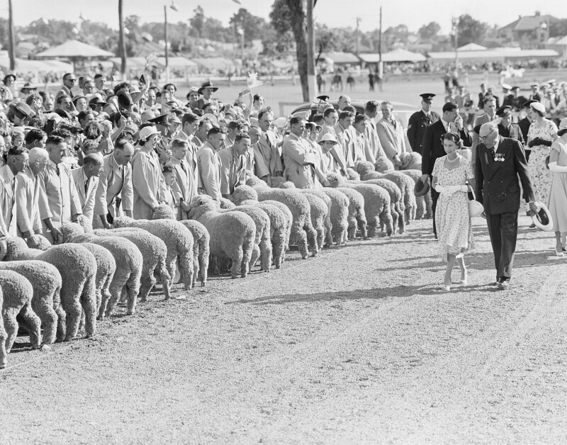 Визит королевы Елизаветы II в Австралию, 1954 год