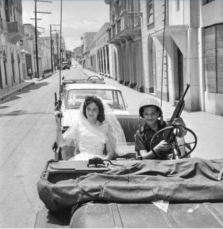 Свадьба в разгар гражданской войны в Доминикане. 1965 год