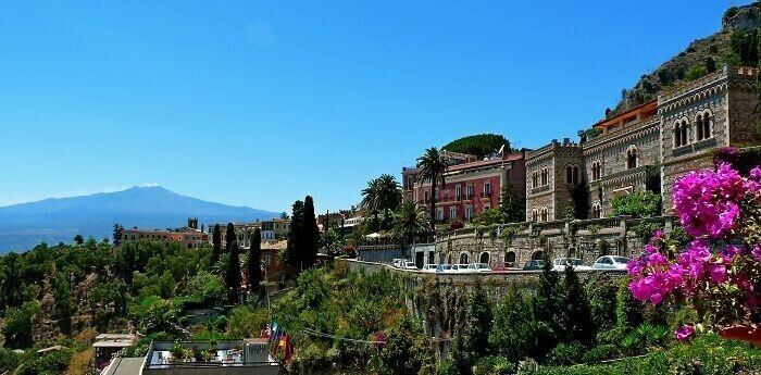 Таормина и вулкан Этна, Сицилия