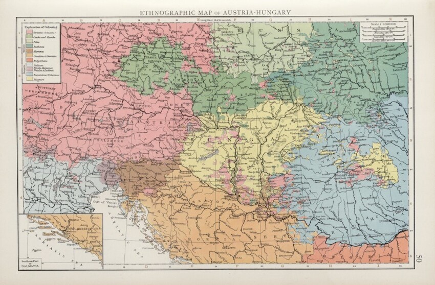 Этнография Австро-Венгрии, начало XX века