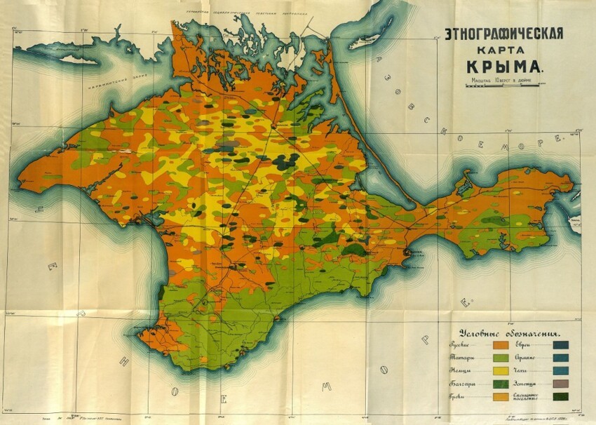 Этнография Крыма, 1926 г.