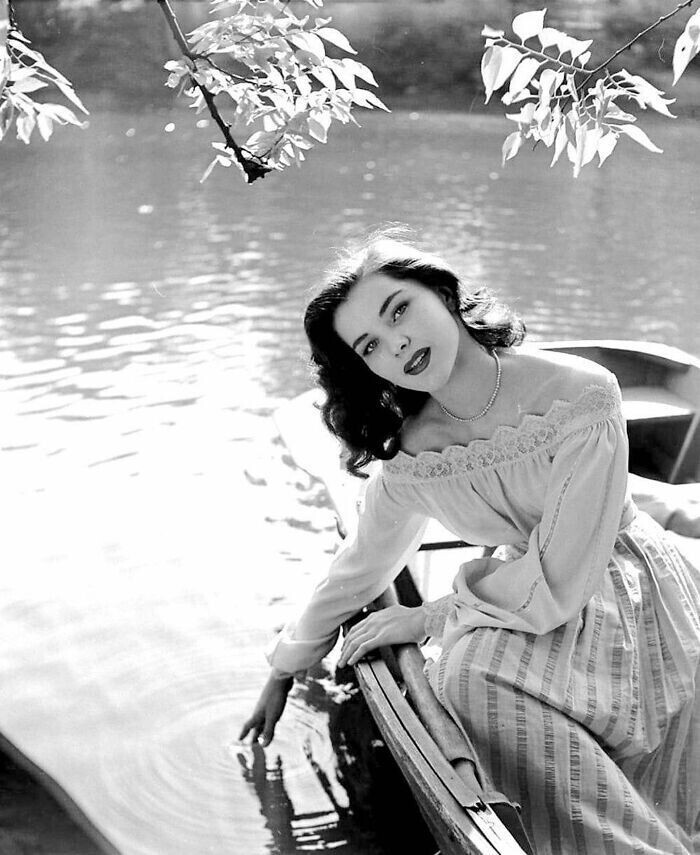 42. Дебра Пейджет на снимке фотографа Нины Лин для журнала Life, 1950 год