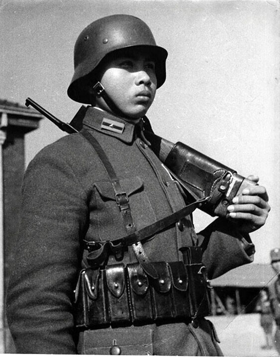 Китайский солдат. 1938 год