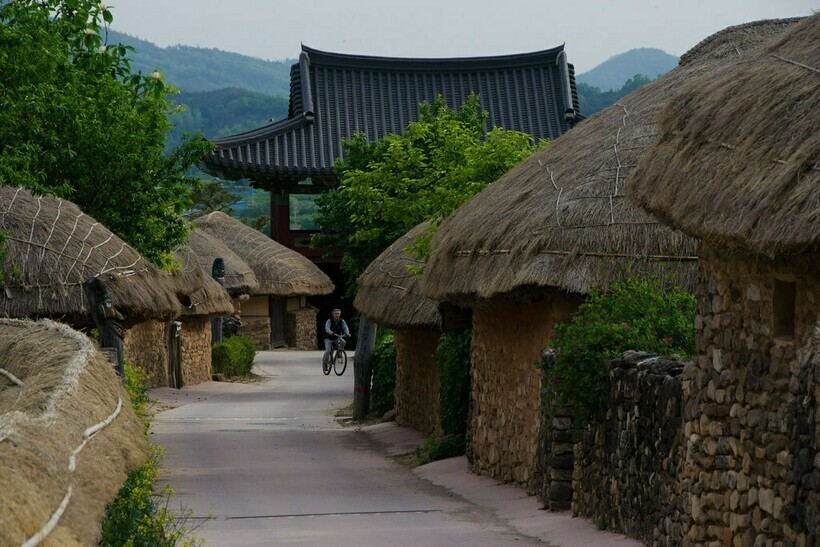 Корейская деревня, где люди живут так же, как 200 лет назад
