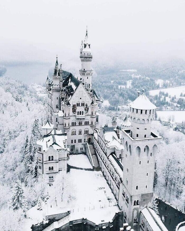 39. Замок Нойшванштайн, Германия