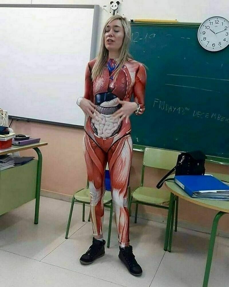 Идеальный костюм для учителя биологии