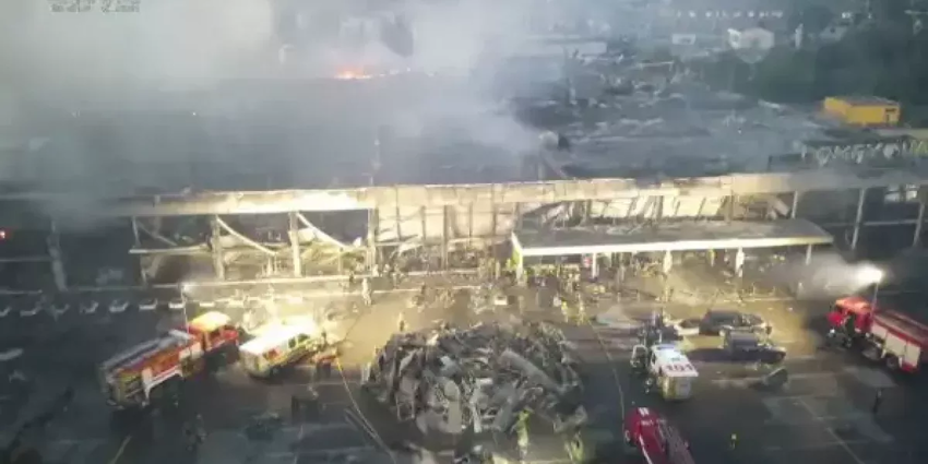 Немного о пожаре в торговом центре Кременчуга