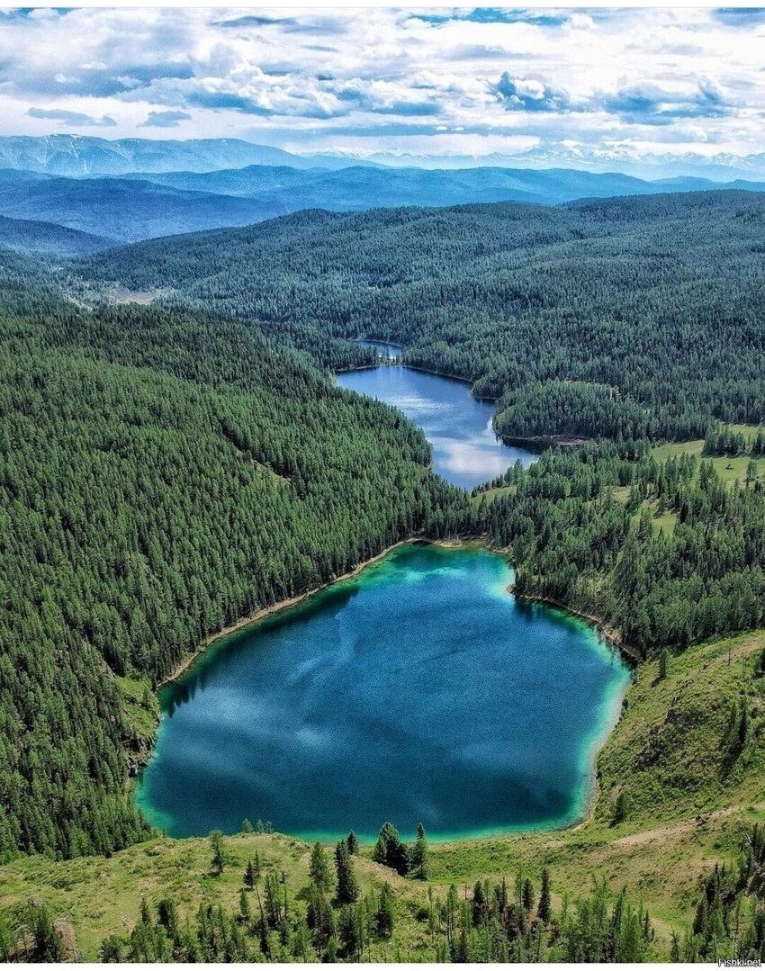 Озеро учкёль горный Алтай