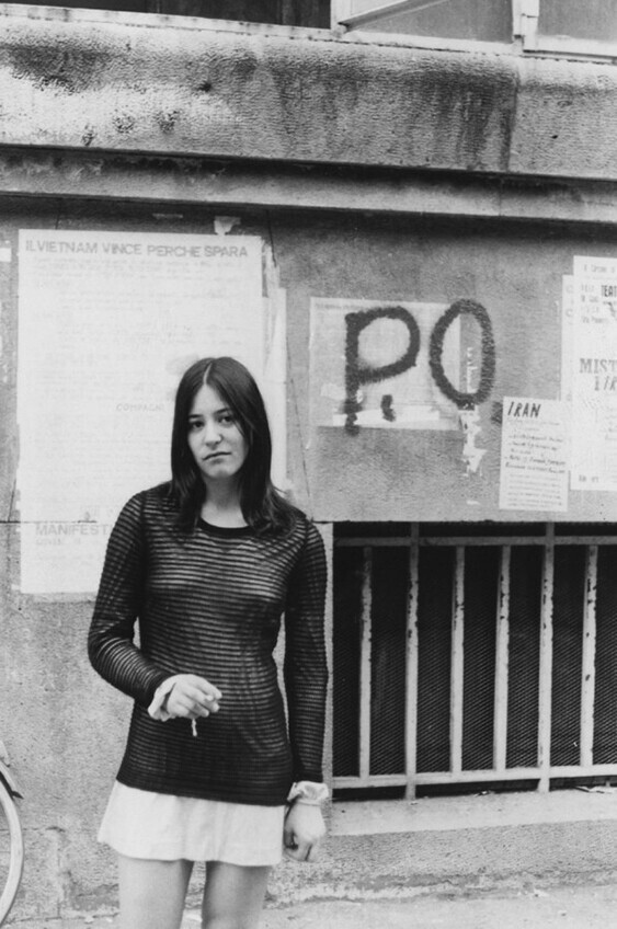 Июнь 1972 года. Италия, Падуя. Студенческая активистка.