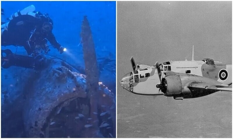 В Средиземном море изучают самолёт, затонувший в ходе Второй мировой войны