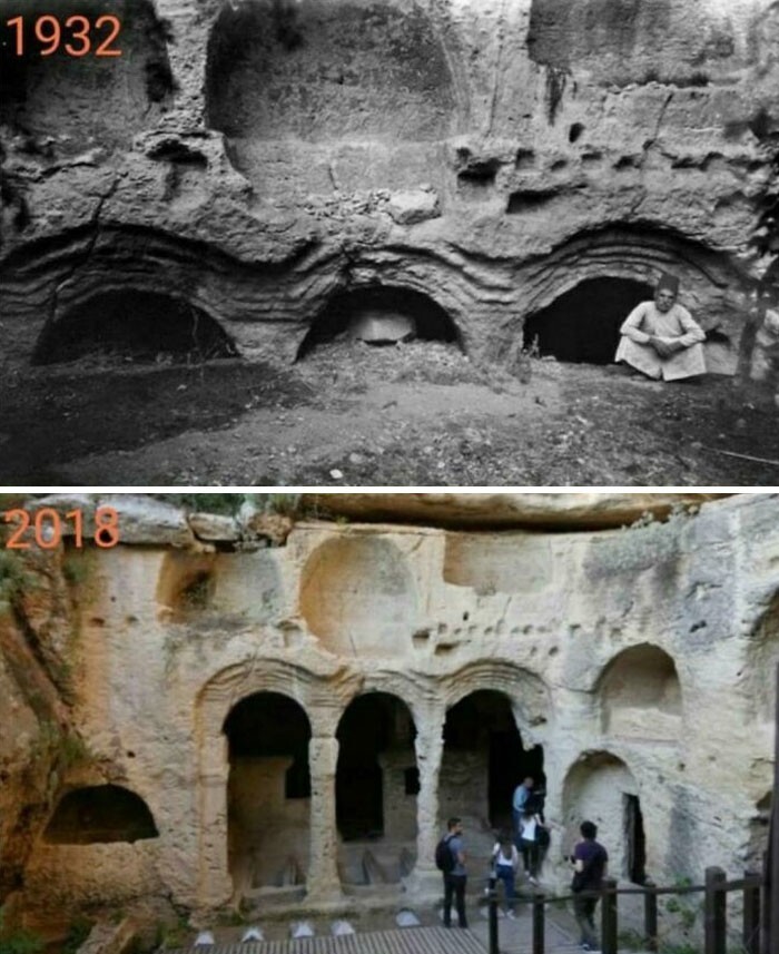 12.Скальная гробница Безикли в Хатае, Турция