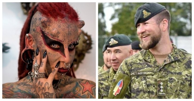 Канадским военным разрешили носить юбки, делать маникюр и пирсинг