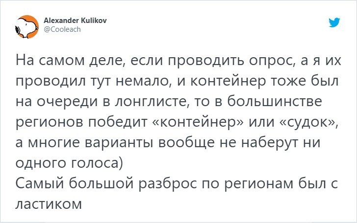 Как называть контейнер для еды: вариантов больше, чем вам может показаться