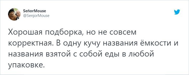 Как называть контейнер для еды: вариантов больше, чем вам может показаться