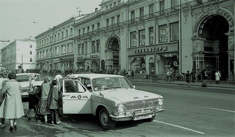 Работа таксистов в СССР
