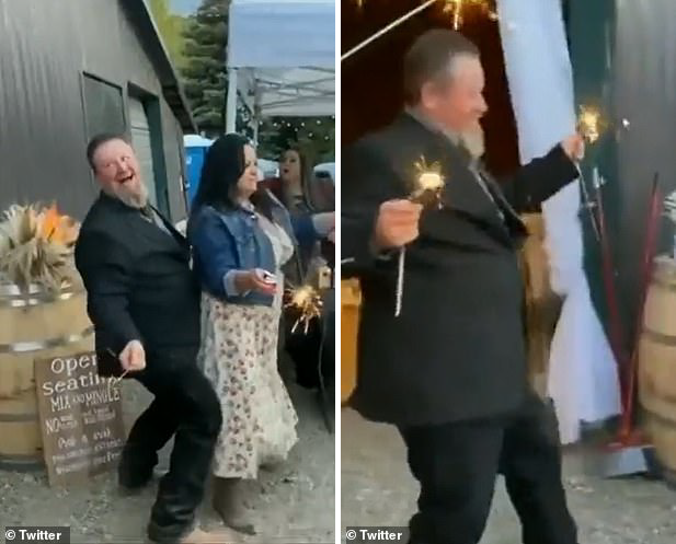 Поддатый гость устроил пожар на свадьбе и сам же потушил пламя голыми руками