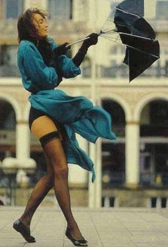Ветреный день в Гамбурге, 1987 год