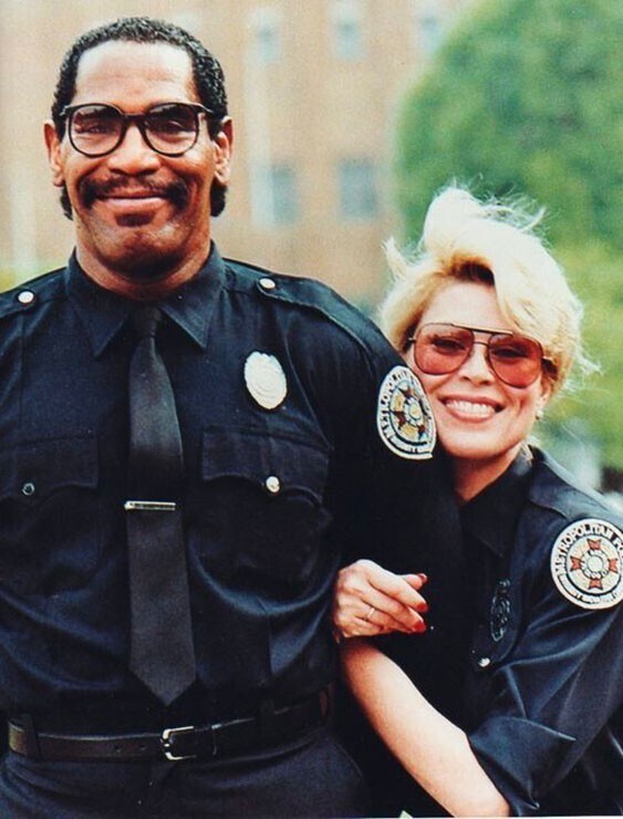 На съемках «Полицейская академия 6», 1989 год