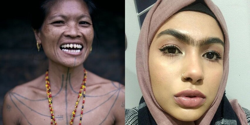 Дико красивая Азия: странные и даже пугающие каноны красоты азиатских женщин