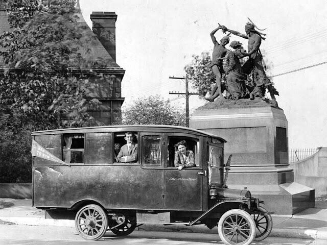 Дом на колесах Ford Модель T "авантюрист'" 1914 год