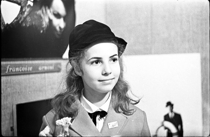 IV ММКФ, юная немецкая актриса Михаэла Май 1965 г.