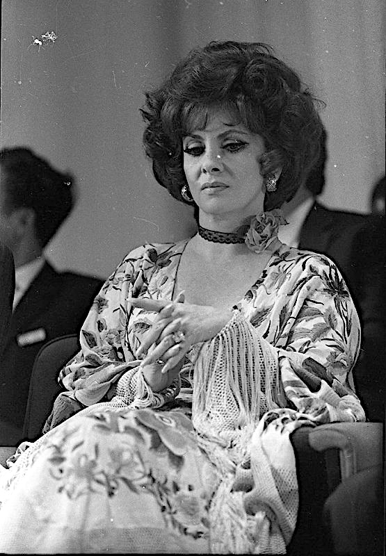 VIII ММКФ: актриса Джина Лоллобриджида 1973 г.